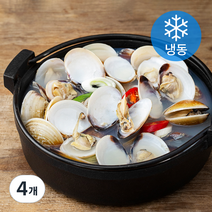 엠수산 백합많이 캠핑용 맑음탕 (냉동), 4개, 1200g