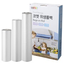 코멧 위생롤백 혼합팩 소형 200p + 중형 200p + 대형 200p, 1세트
