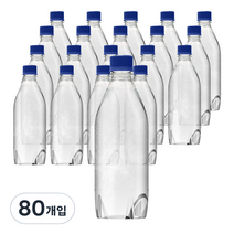 탐사스파클링 플레인 무라벨, 500ml, 80개입