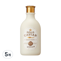 스킨푸드 골드 캐비어 이엑스 에멀전, 145ml, 5개