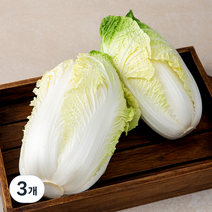알배기배추 국내산, 1kg, 3개