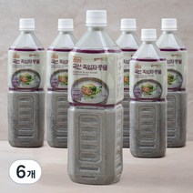 곰곰 국산 흑임자 콩물, 1L, 6개