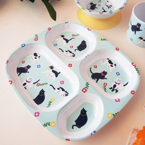 진저 유아 디자인 식판, 고양이, 단품