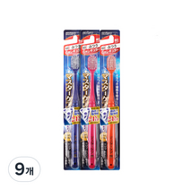 EBISU 마스터케어 보통모 칫솔 랜덤발송, 1개입, 9개