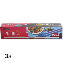 에버랩 쉽게 잘라쓰는 대용량 슬라이딩 컷팅랩 30cm x 155 m, 3개