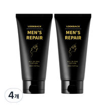 LOOKBACK 남성용 올인원 로션, 150ml, 4개