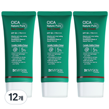 닥터마이스킨 시카 네이처 퓨어 선크림 SPF50+ PA++++, 60ml, 12개