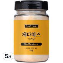 신선약초 체다치즈 시즈닝, 5개, 150g