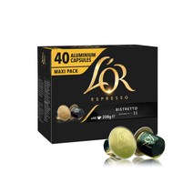 로르에스프레소 리스트레또 맥시팩 네스프레소호환, 5.2g, 40개