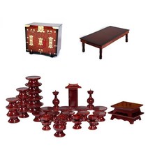 패키지 문화재 오리목 제기 39p + 남원 앞닫이 제기 보관함 + 남원 춘향골 직교자상 80-120, 1세트, 보관함 + 제기 39p + 직교자상