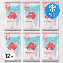 하이독 강아지 화식사료 (냉동), 돼지, 12개, 100g
