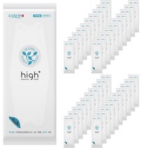 식약처 의약외품 국산 KF94 더착한 하이플 보건용 황사방역용 마스크 대형 3D입체형, 1개입, 50개