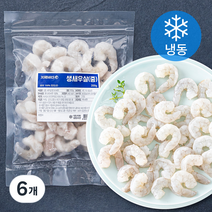지금바다 생 새우살 중 (냉동), 200g, 6개