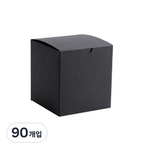 봄91 사각상자, 내추럴블랙, 90개입