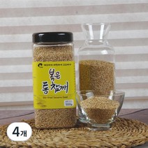 엉클탁 통에담은 볶은 통 참깨, 500g, 4개