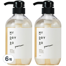라비킷 마이드라이80 셀프드라이클리닝 세탁 전용세제, 480ml, 6개