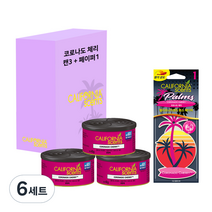캘리포니아센트 방향제 캔형 3p + 종이걸이형 세트, 6세트, 코로나도 체리향