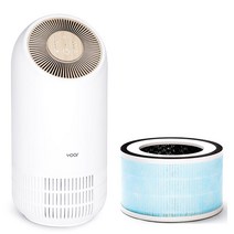 보아르 휘겔리 공기청정기 VO-AP007 29㎡ + 펫팸 필터 E0151, VO-AP007(우드)