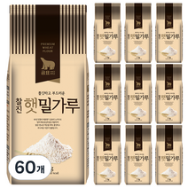 곰표 찰진 햇밀가루, 1kg, 60개