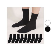 두발로 남성용 프리미엄 데일리 밴딩 중목 양말 10켤레