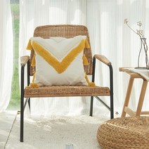 더깔끔 인테리어 기하학 패턴 쿠션커버