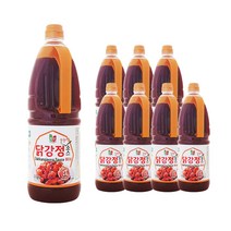 첫맛 닭강정 순한맛 소스, 2.1kg, 8개