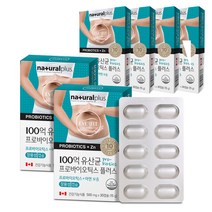 내츄럴플러스 에버핏 100억 유산균 프로바이오틱스 플러스, 30정, 6개