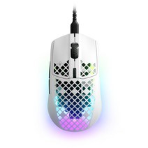 스틸시리즈 초경량 유선 게이밍 마우스 AEROX 3 SNOW, 혼합색상