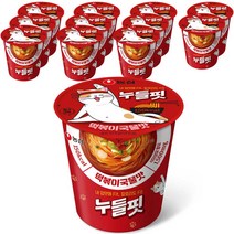 누들핏 떡볶이 국물맛 50.4g, 12개