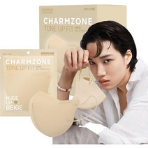 참존 톤업핏 마스크 중형, 25개입, 1개, 누드업 베이지