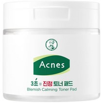 아크네스 3초 진정 토너 패드 160ml, 1개