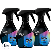 페브리즈 포맨 쿨아쿠아향 본품, 360ml, 6개, 쿨 아쿠아 향