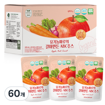 유기농마루 갈아만든 ABC 주스, 60개, 100ml