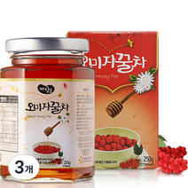 제주담움 오미자꿀차, 250g, 3개