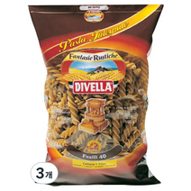 디벨라 통밀푸질리 파스타, 500g, 3개