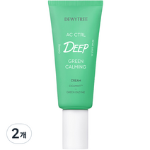 듀이트리 AC 컨트롤 딥 그린 카밍 크림, 60ml, 2개