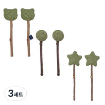 딩동펫 고양이 마따따비 캣닢사탕 스틱 3종 x 2p 세트, 캣닢, 3세트