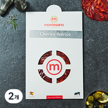 몬테사노 초리조 이베리코 슬라이스 소시지, 100g, 2개