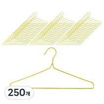 리에노 세탁소 옷걸이, 노랑색, 250개