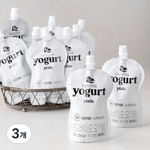임실치즈마을 요거트 더 진한 플레인 10개입, 1200ml, 3개