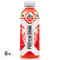 OPI 프로틴 드링크 워터 스트로베리 레몬에이드향, 6개, 500ml