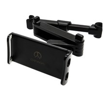 차모아 차량용 헤드레스트 태블릿PC 거치대, 1개, 블랙