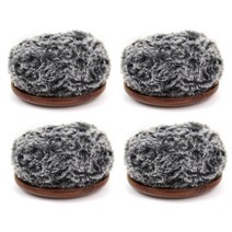 얀팩토리 슈퍼밍크 인조퍼얀 쁘띠 목도리 털실 4p, 네이비밍크, 55m, 4개