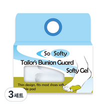 쏘소프티 포렉스 실리콘 새끼 발가락 보조기 화이트 Free, 3세트