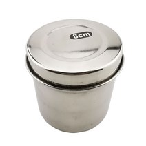 골드루쓰 알콜솜통 스폰지캔 8cm, 1개