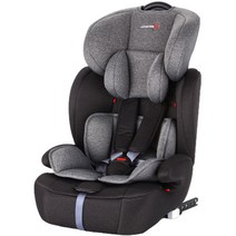 에어보스 제이나인 5점식 주니어 카시트 고정형, 그레이