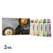 구포국수 오색 국수 선물세트 일반소면 310g + 둥굴레국수 310g + 콩국수 310g + 시금치 310g + 자색고구마 310g, 2세트
