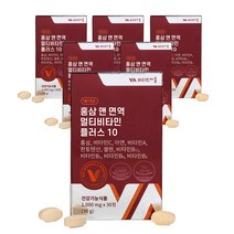 비타민마을 홍삼 앤 면역 멀티비타민 플러스 10, 6개, 30g