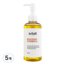 브리올옴므 브라이트닝 클렌징 오일, 200ml, 5개