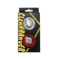 차바치 차량용 다용도 후크 딥 레드 + 모던 화이트, 1세트